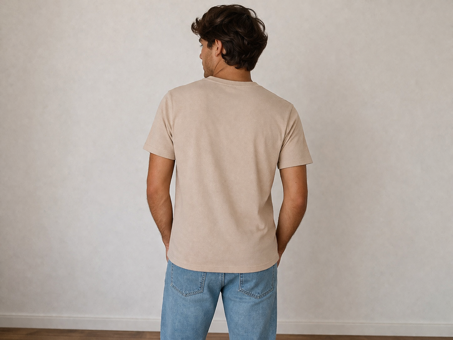 Camiseta Essential Sand Hombre